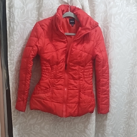Rampage Women's Vibrant Red Puffer Jacket - Picture 1 of 6
